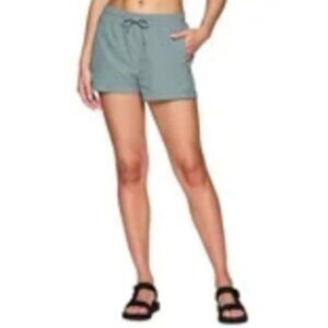 Avalanche Riverbank Ripstop Short Womens Size Small Light Blue Shorts Hiking